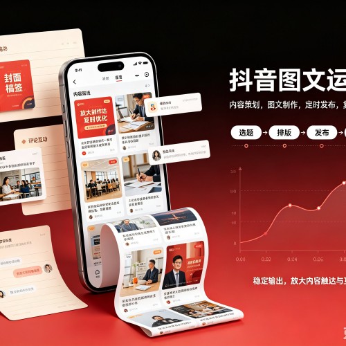渌口抖音图文代运营服务